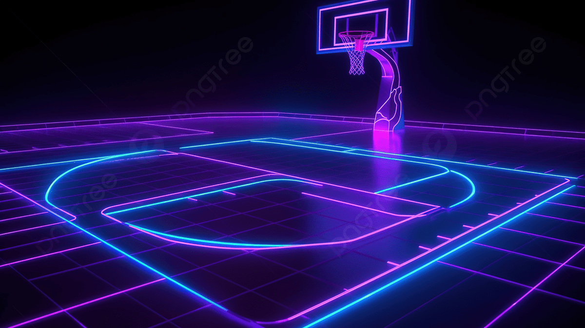Basketball Blue Neon Wallpapers Top Free Basketball Blue Neon
