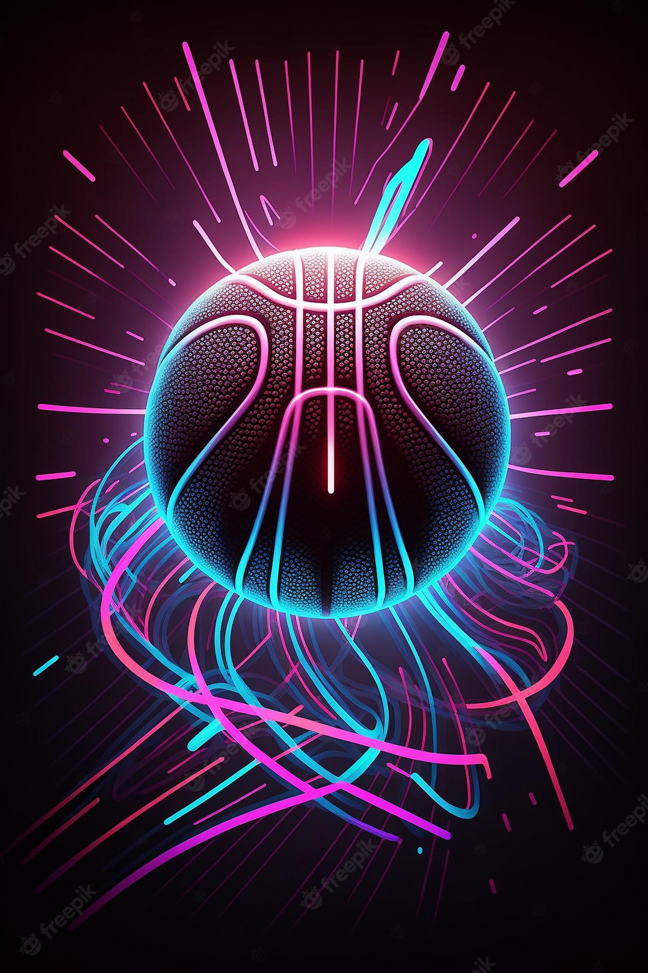 Basketball Blue Neon Wallpapers Top Free Basketball Blue Neon