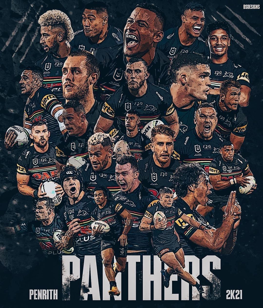 Penrith Panthers Wallpapers Top Free Penrith Panthers Backgrounds