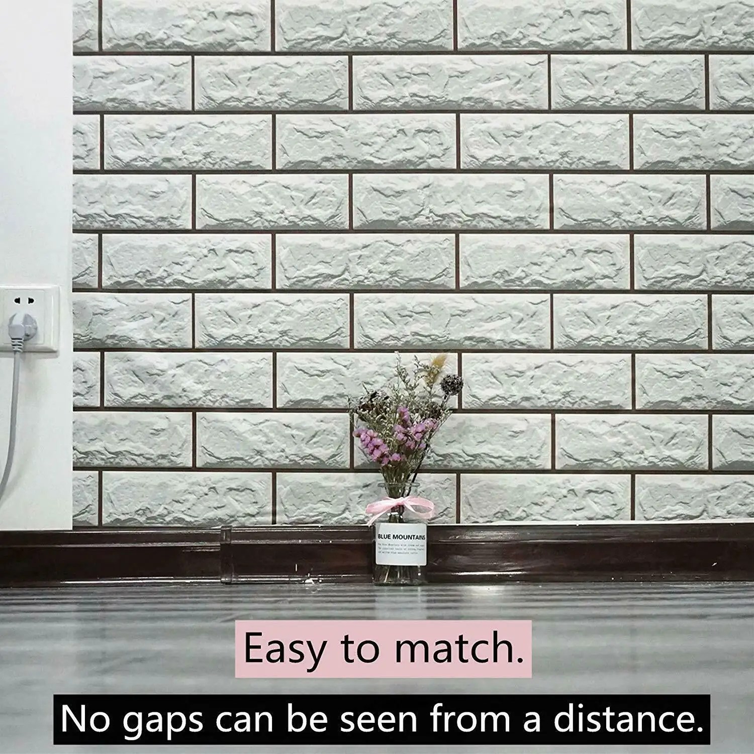 Brick Effect Peel and Stick Wallpaper Canada Wallpaper Canada