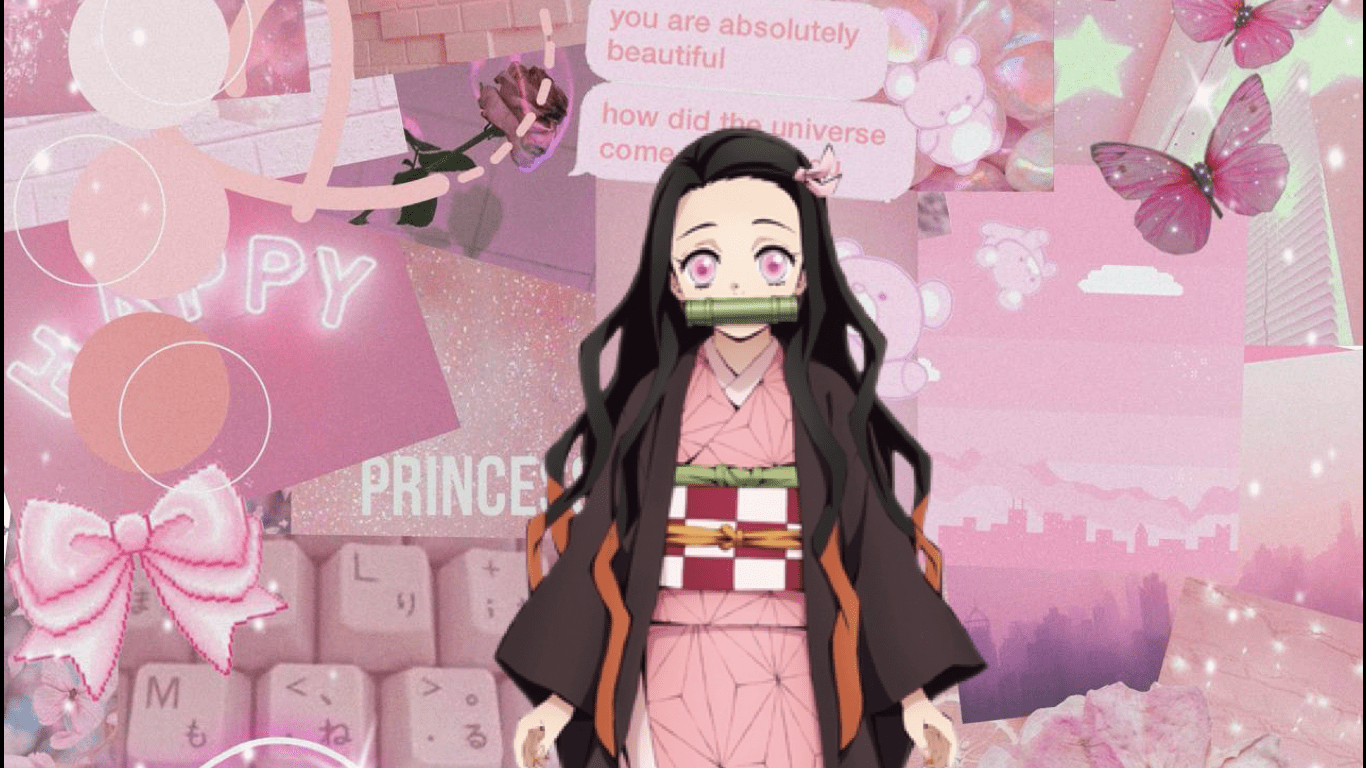 Nezuko Desktop Wallpaper Aesthetic