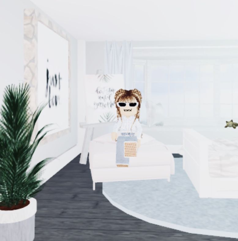 Blue aesthetic roblox photo made by me Wallpaper Cave