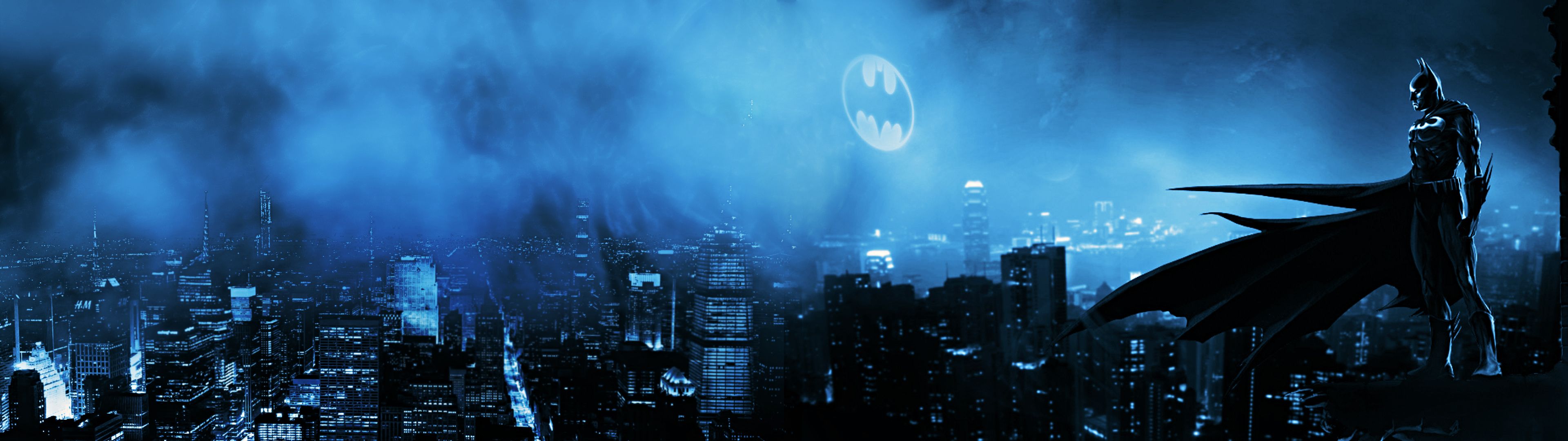 Dual Monitor Wallpaper 3840x1080 Batman