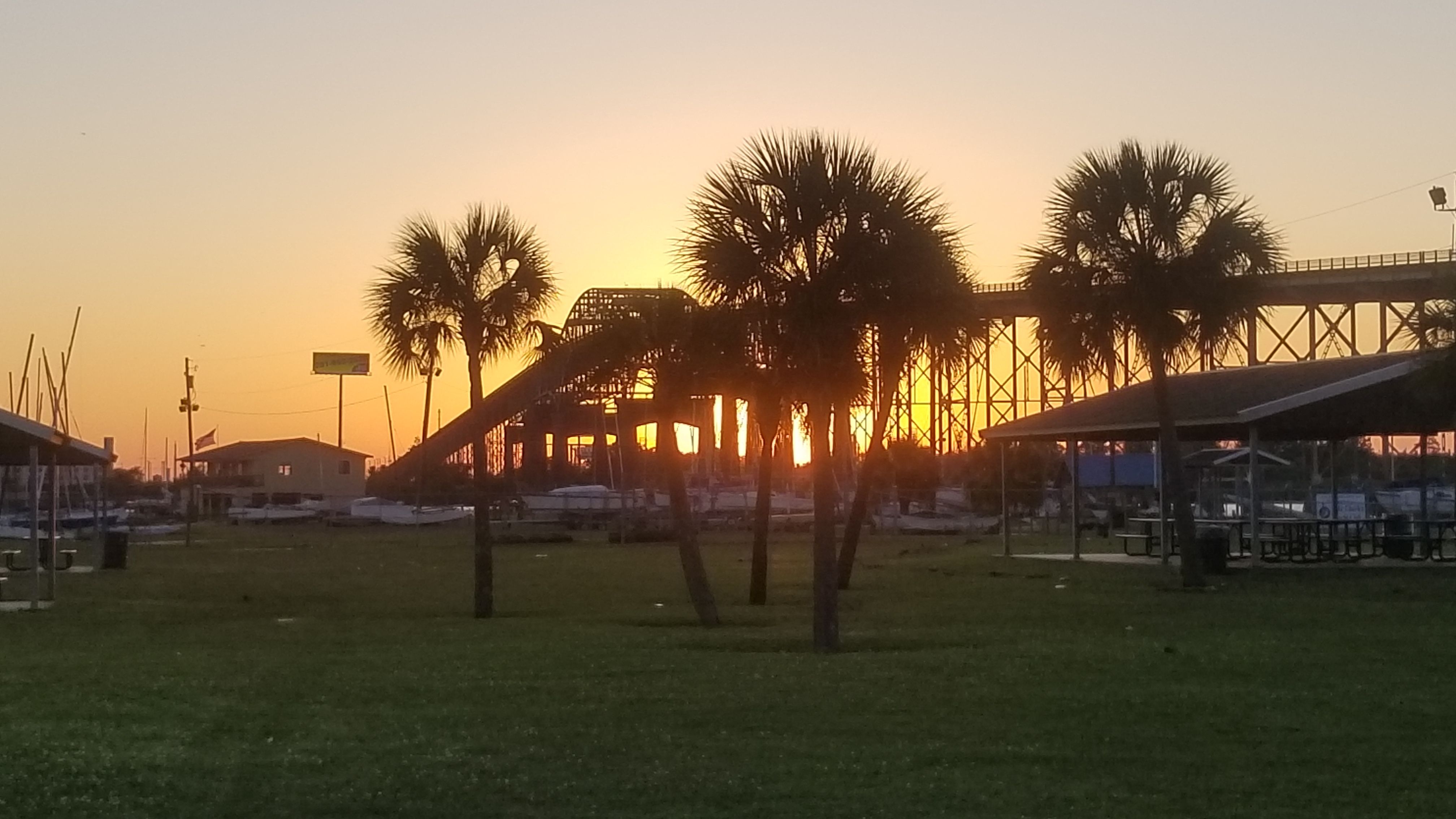 Lake Charles Sunset Wallpaper Cave