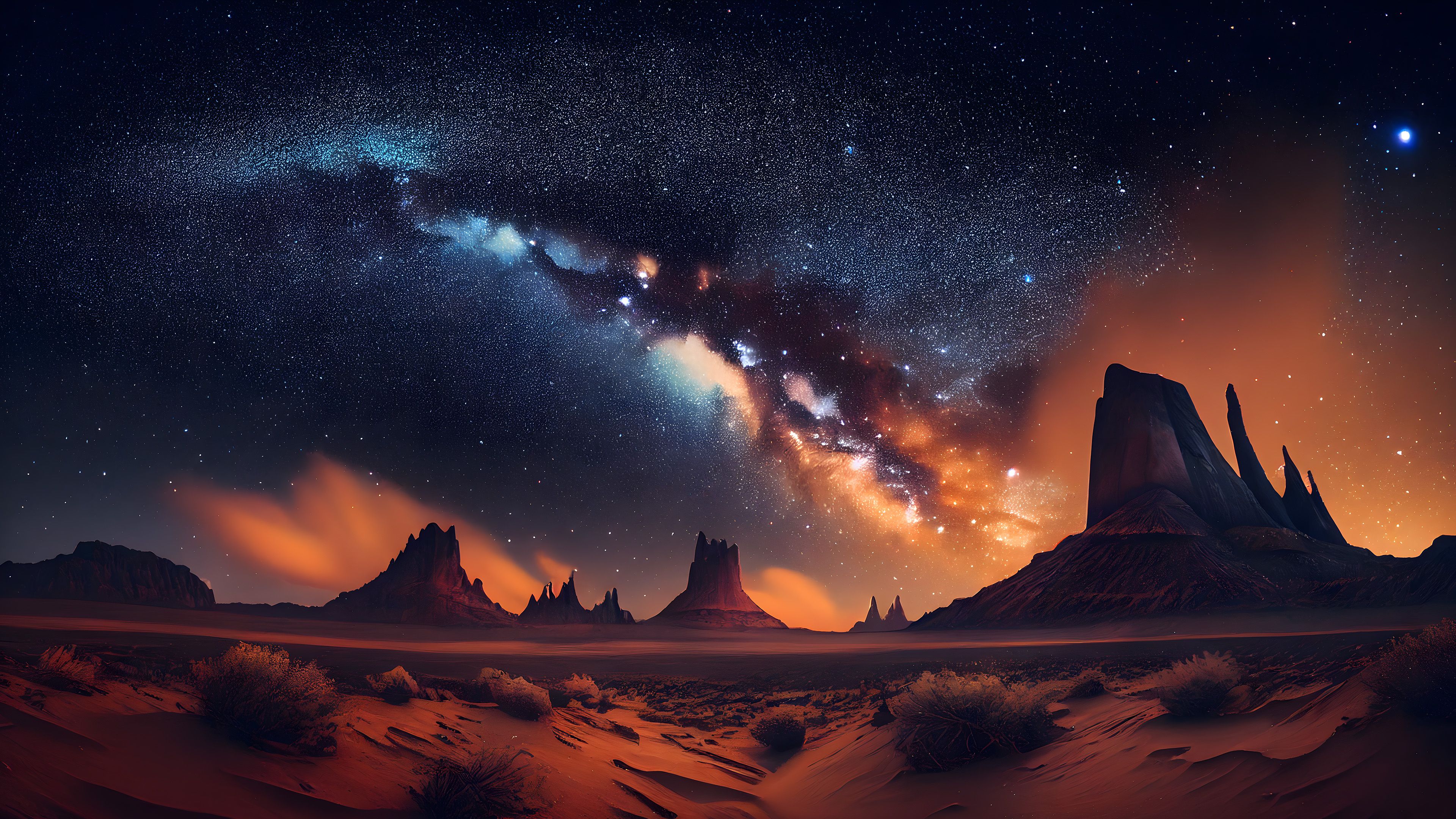 4k UHD Astrophotography landscape Wallpaper by night sky Wallpaper Cave