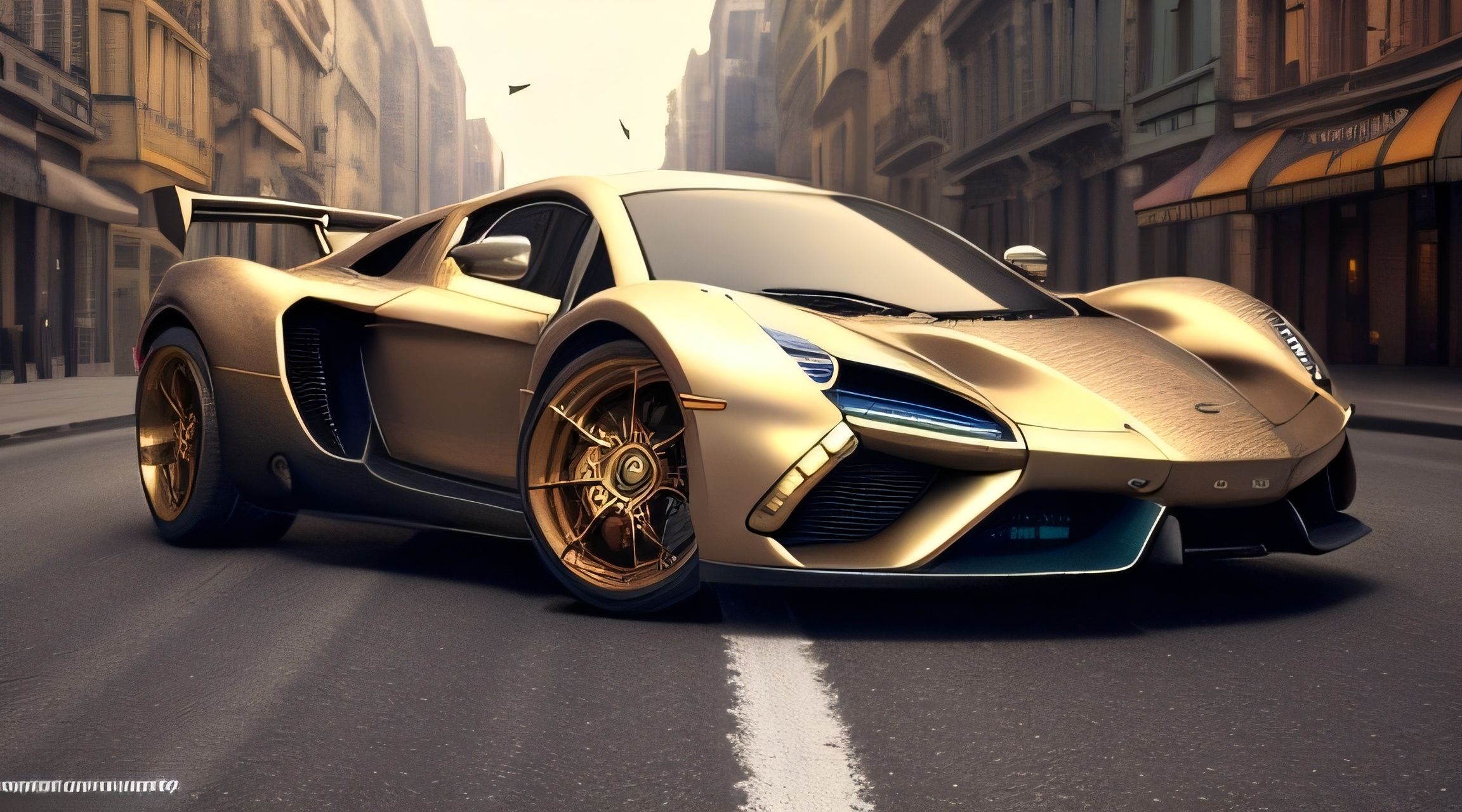 Gold plated hd supercar wallpaper Wallpaper Cave