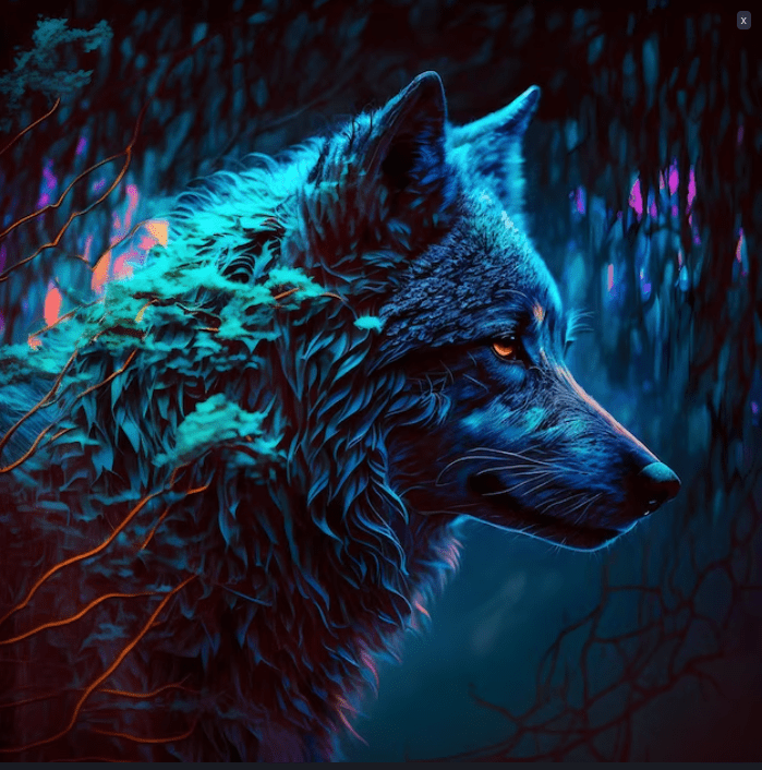Green wolf wallpaper Wallpaper Cave