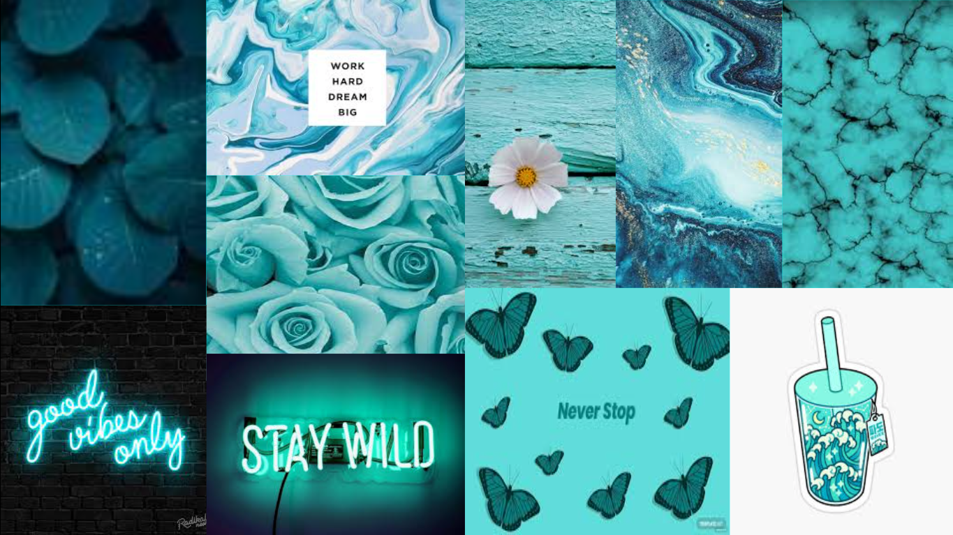 Teal aesthetic Wallpaper Cave