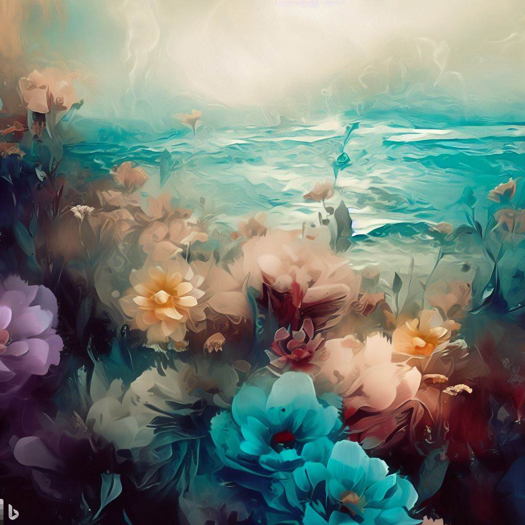 Flowers of the Sea Wallpaper Cave