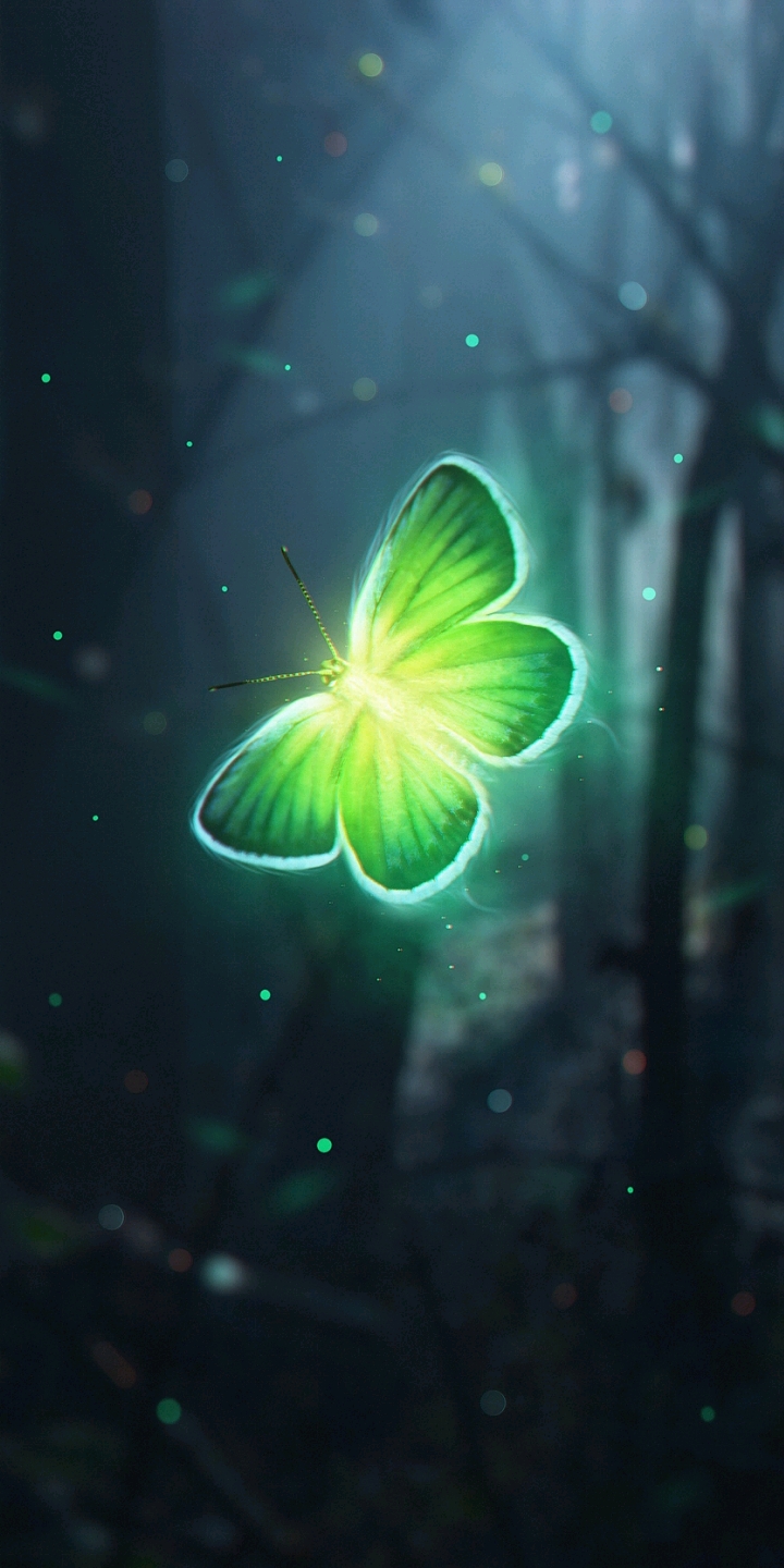 butterfly Wallpaper Cave