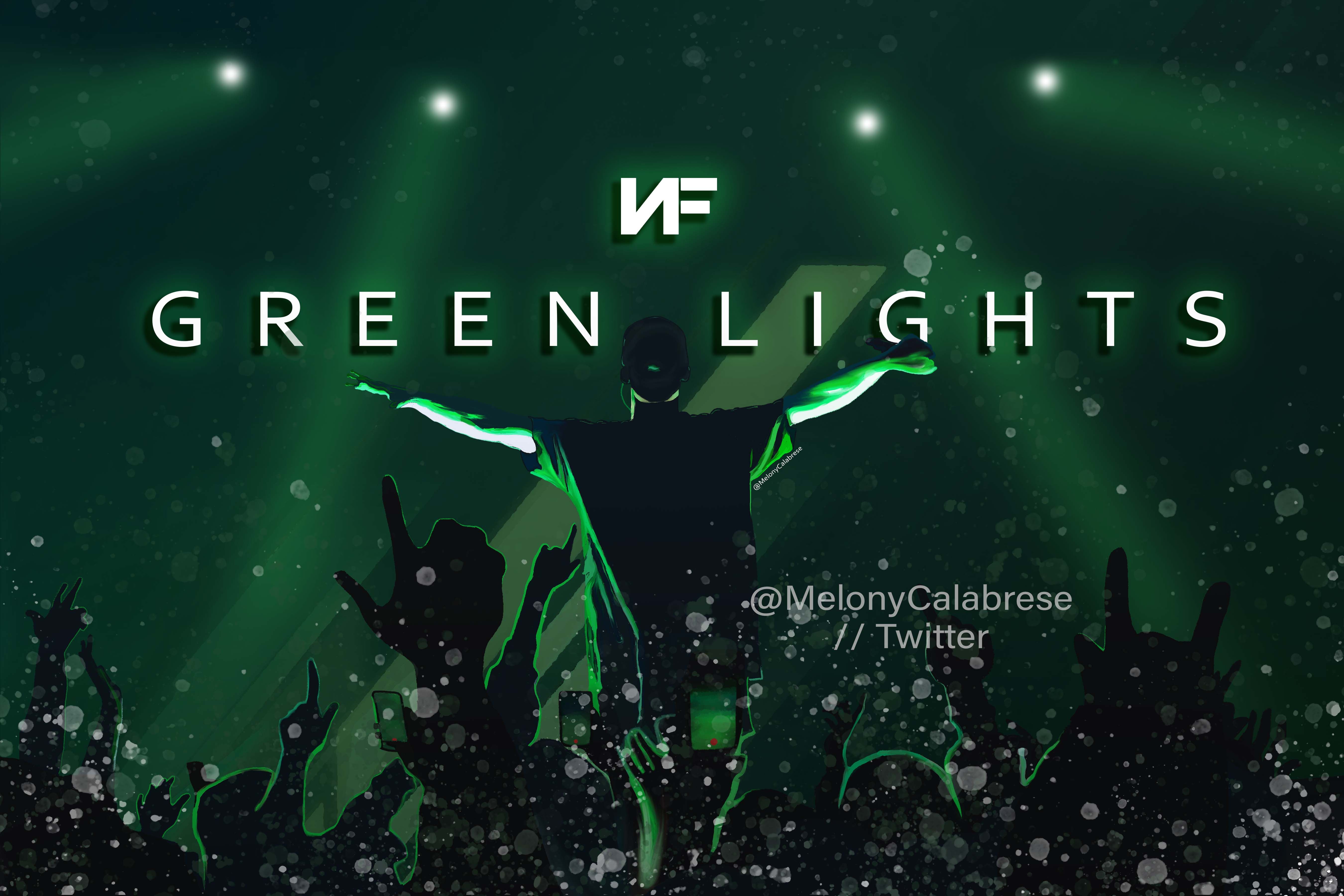 NF Green Lights Desktop Wallpaper Wallpaper Cave