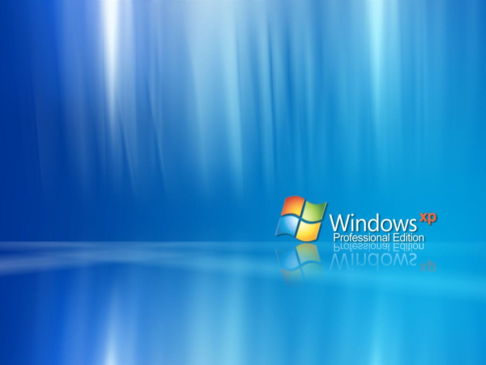 Stunning and classic Windows xp background blue for your computer screen