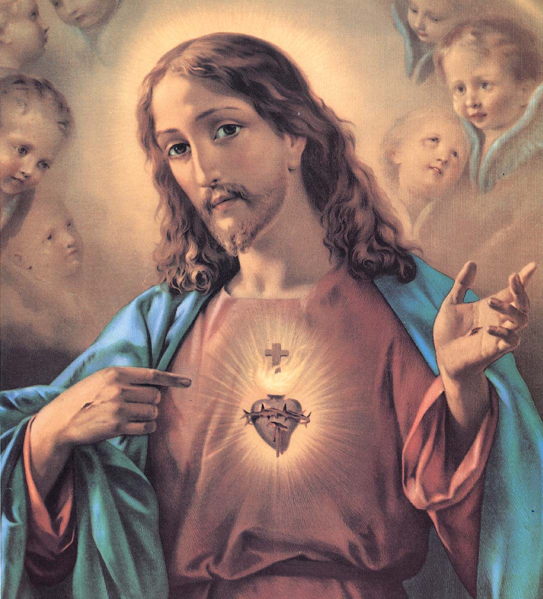 Sacred Heart Of Jesus Wallpapers Wallpaper Cave