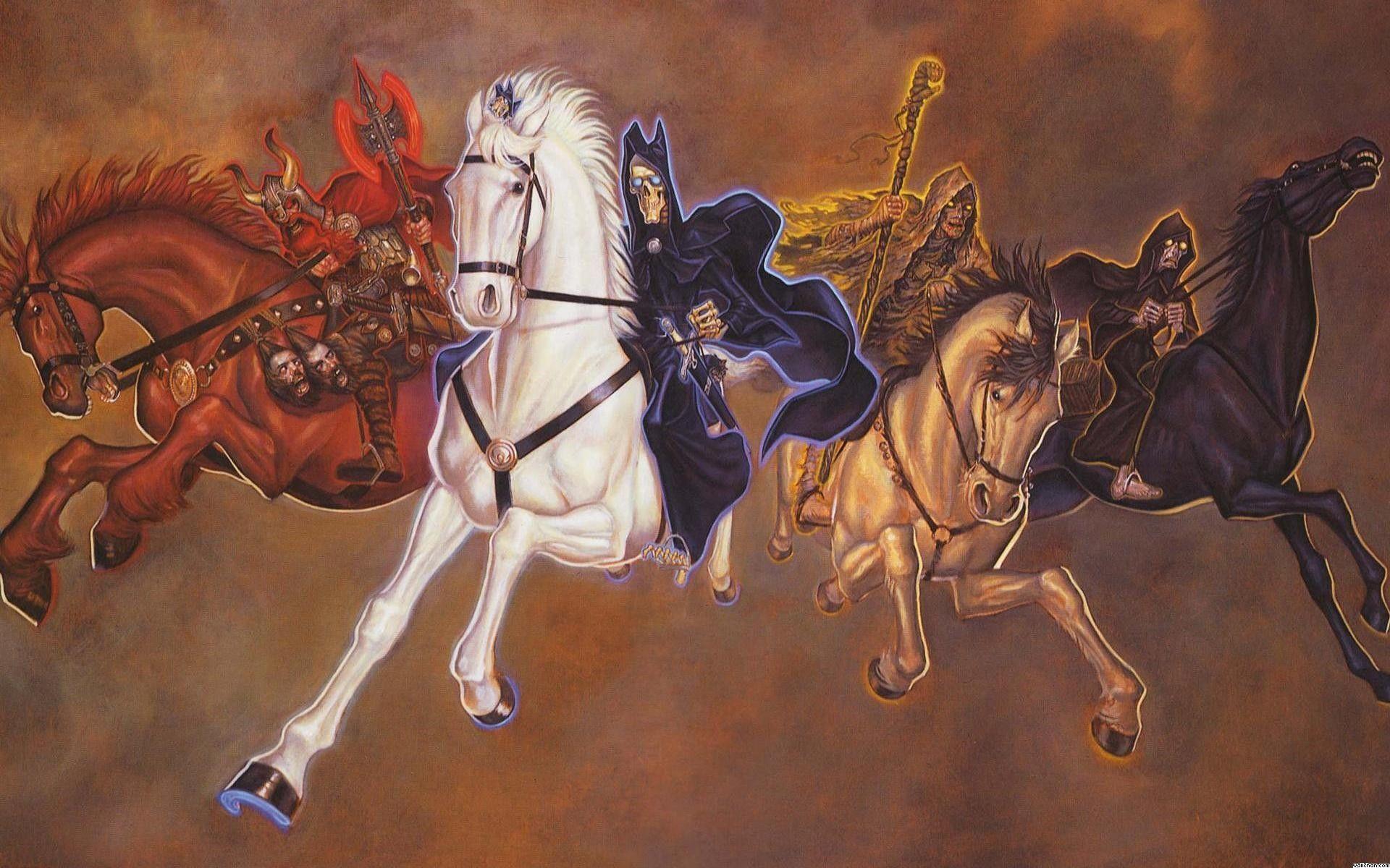 The Four Horsemen Of The Apocalypse Wallpapers Wallpaper Cave