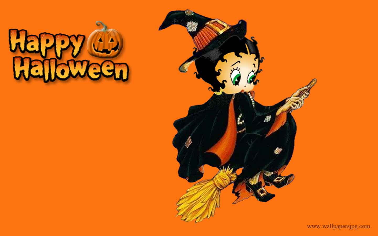 Betty Boop Halloween Wallpapers Wallpaper Cave