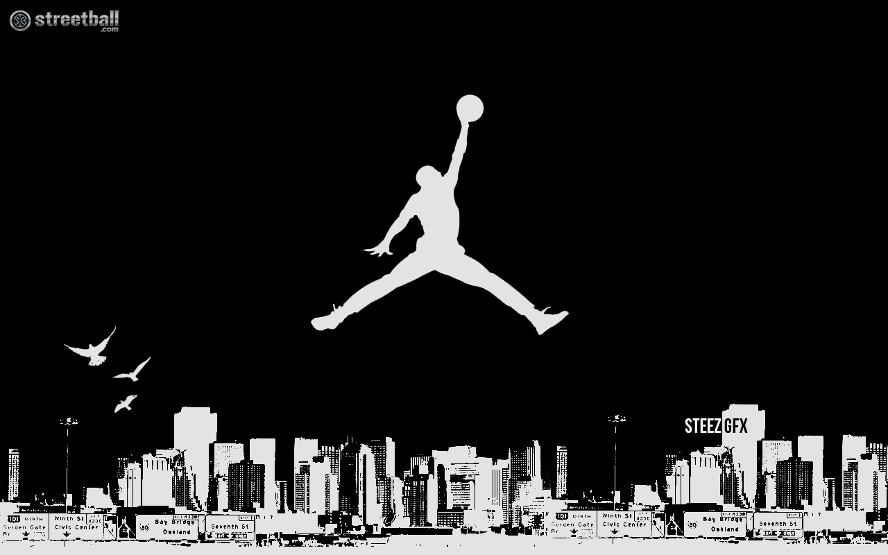 Michael Jordan Logo Wallpapers Wallpaper Cave