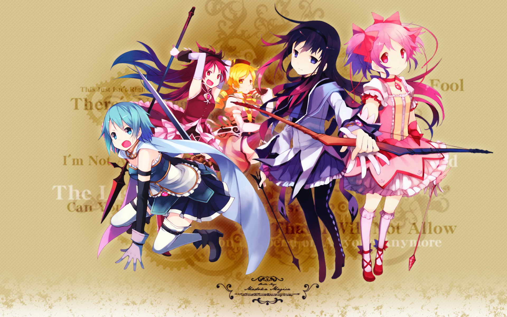Madoka Magica Wallpapers Wallpaper Cave