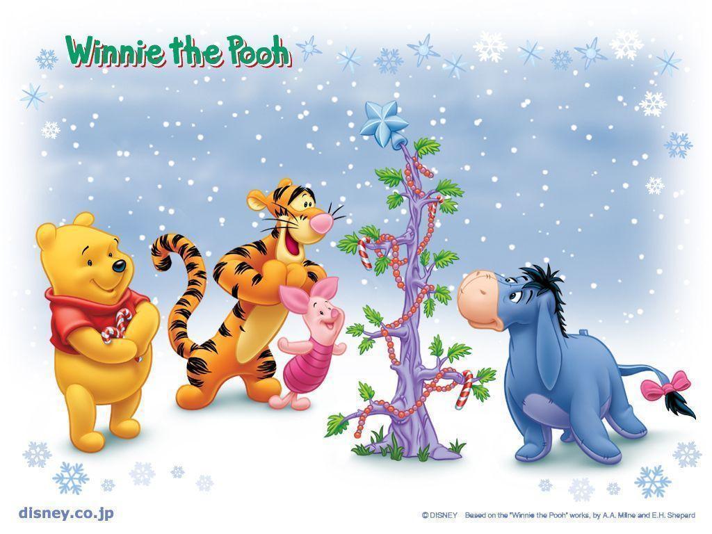 Winnie The Pooh Christmas Wallpapers Wallpaper Cave