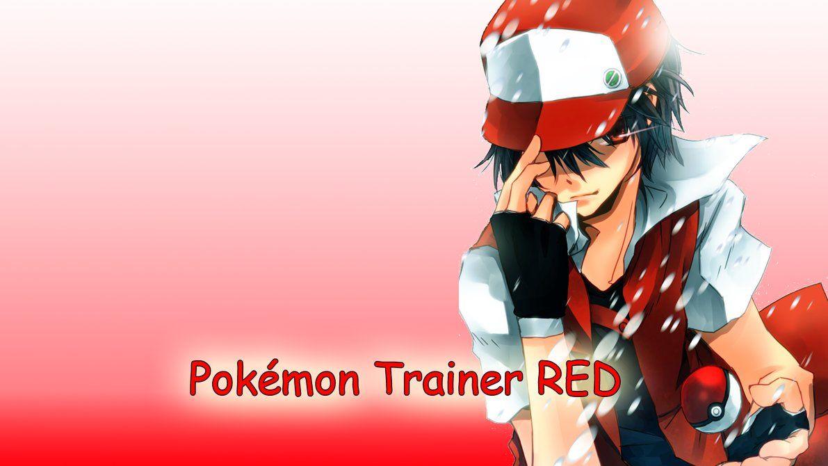Pokemon Trainer Red Wallpapers Wallpaper Cave