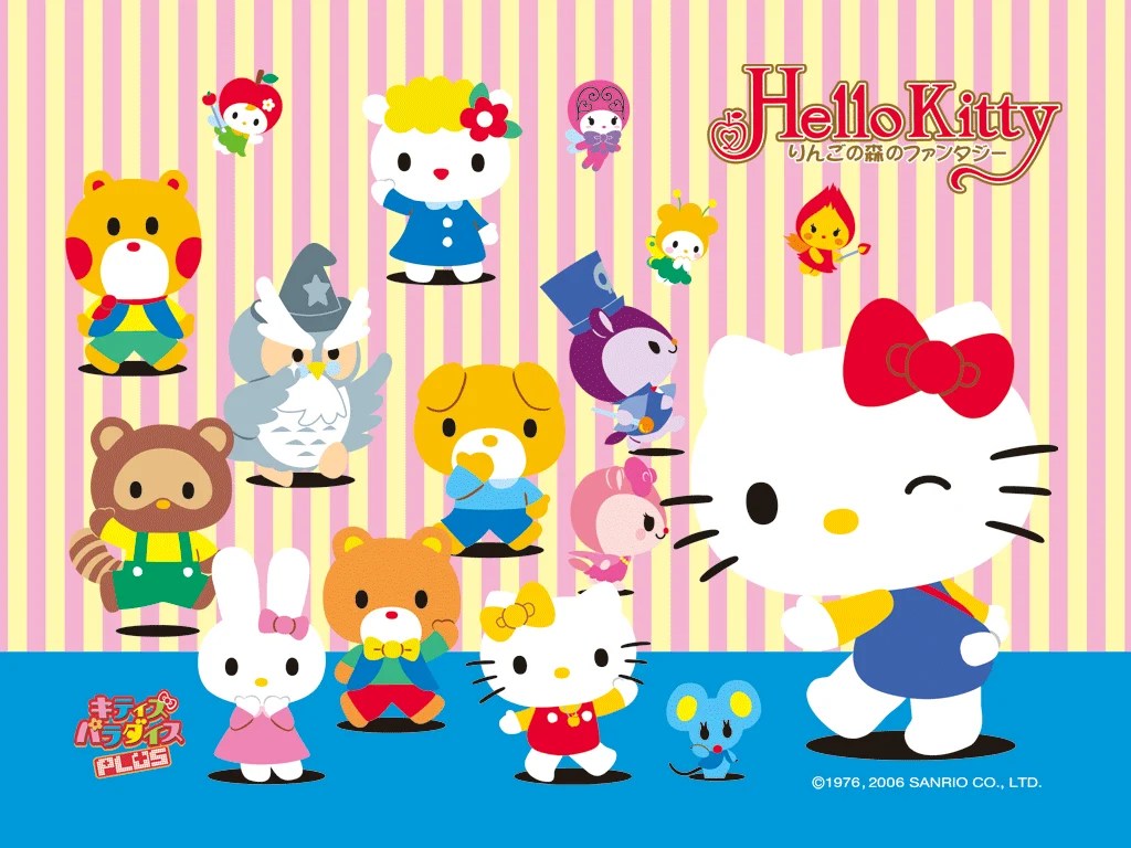 Hello Kitty And Friends Wallpapers Wallpaper Cave