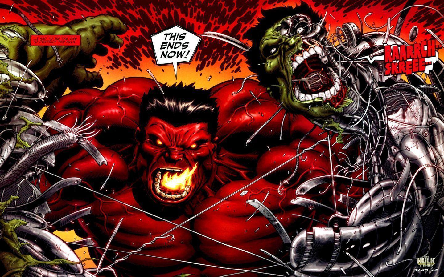 Red Hulk Wallpapers Wallpaper Cave