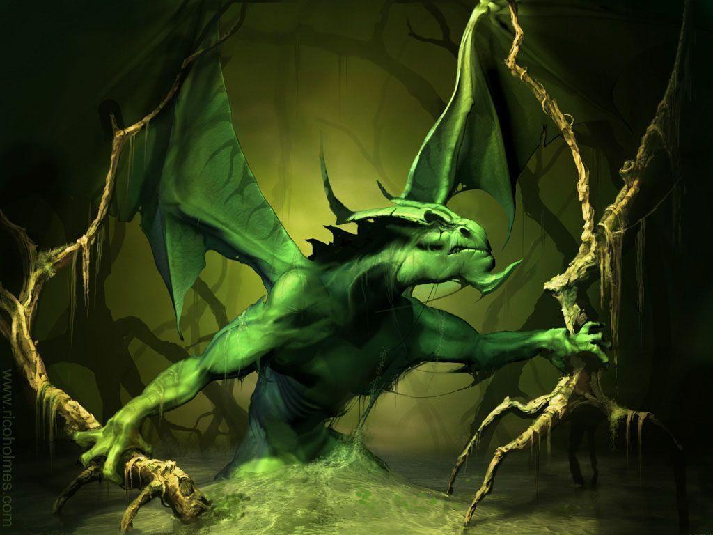 Green Dragon Wallpapers Wallpaper Cave