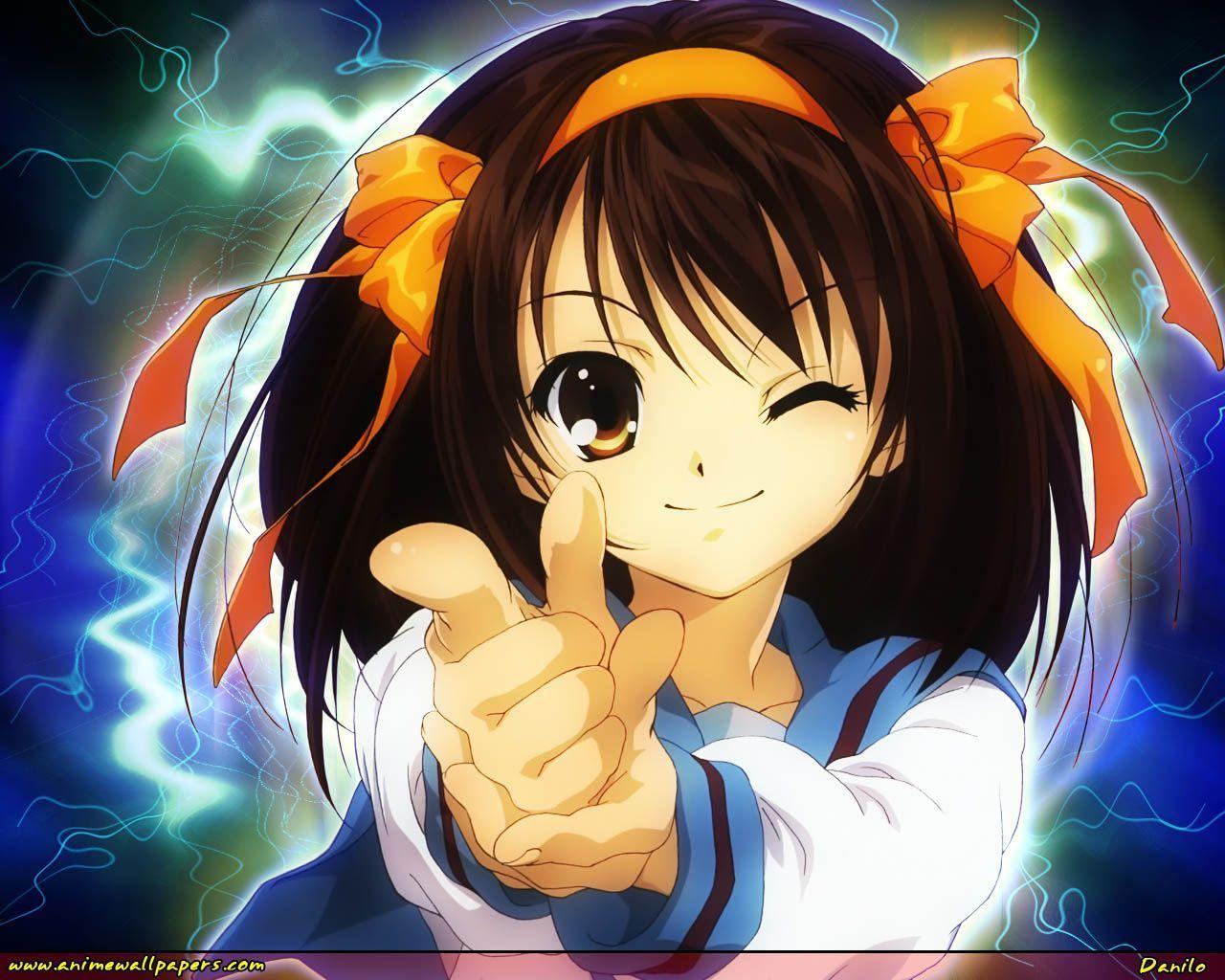 The Melancholy Of Haruhi Suzumiya Wallpapers Wallpaper Cave