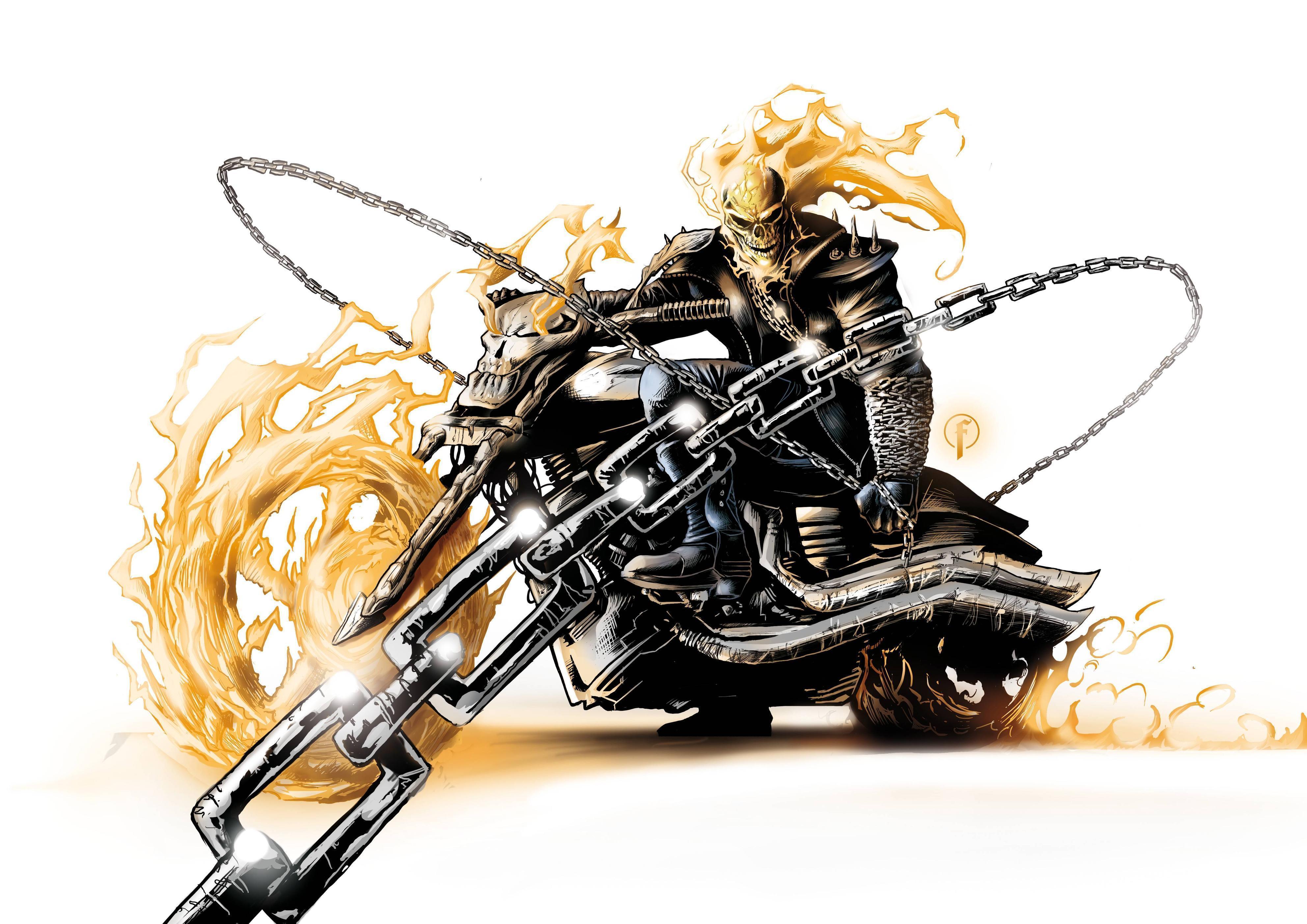Ghost Rider Comic Wallpapers Wallpaper Cave
