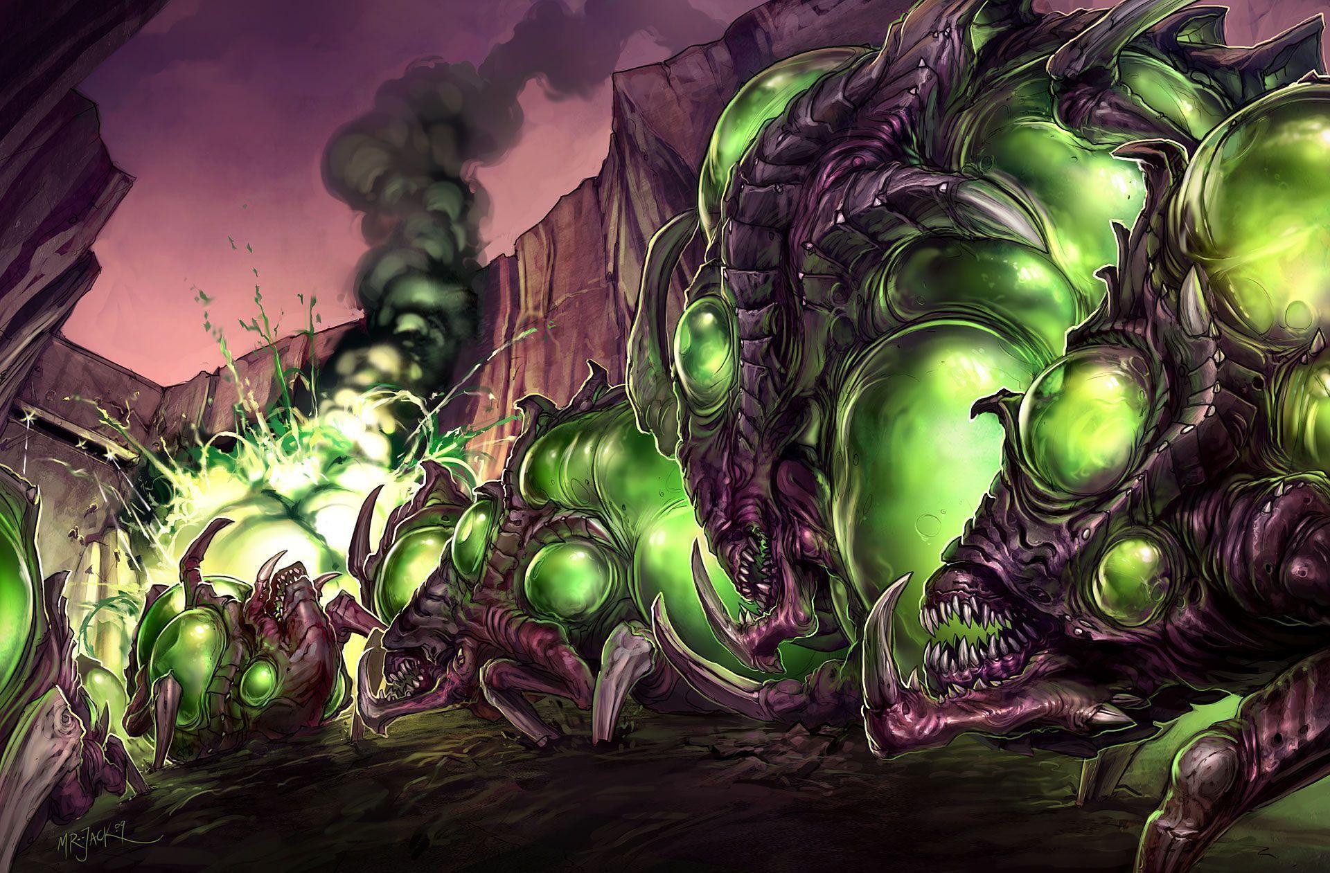 Zerg Wallpapers Wallpaper Cave