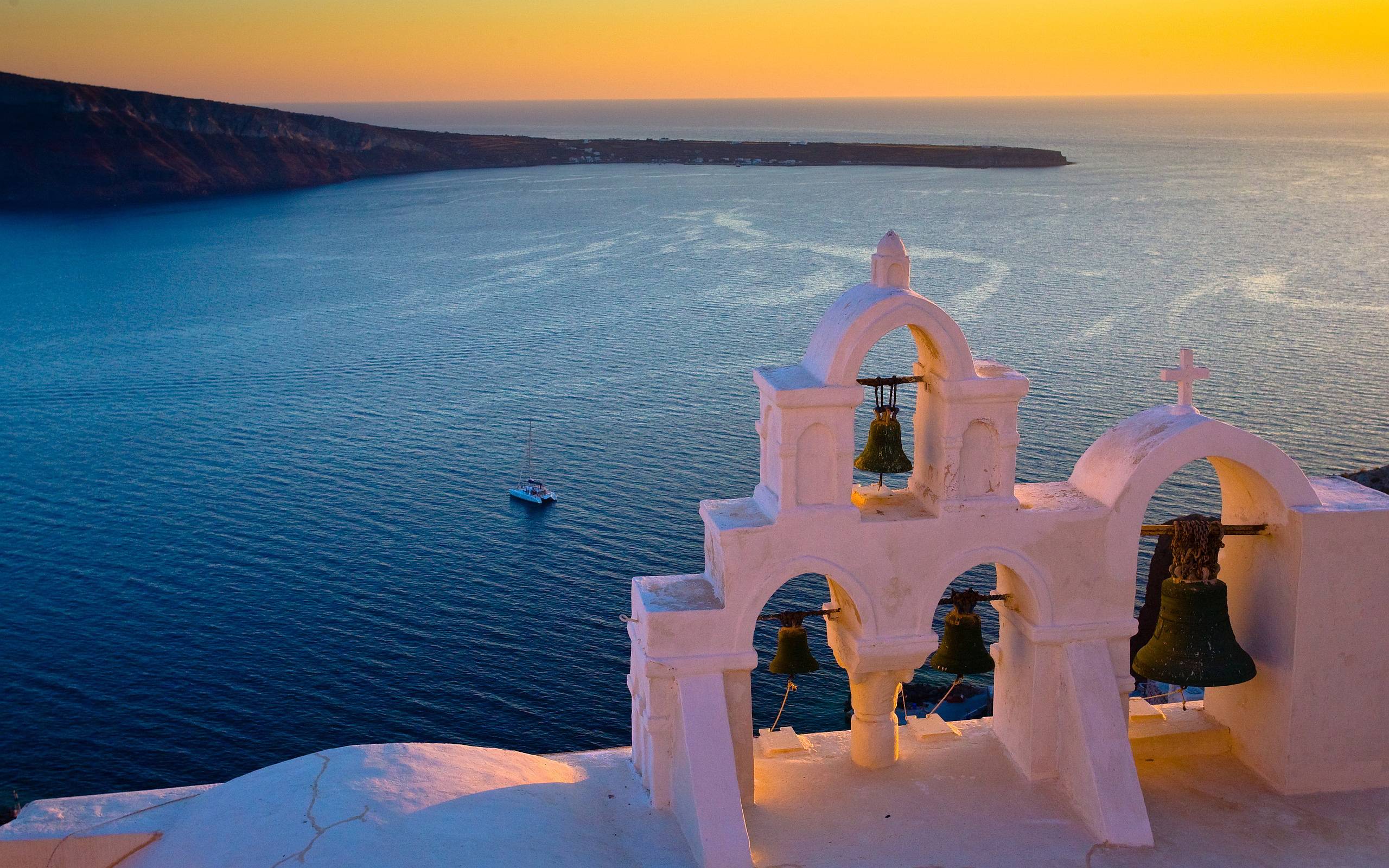 Santorini Wallpapers Wallpaper Cave