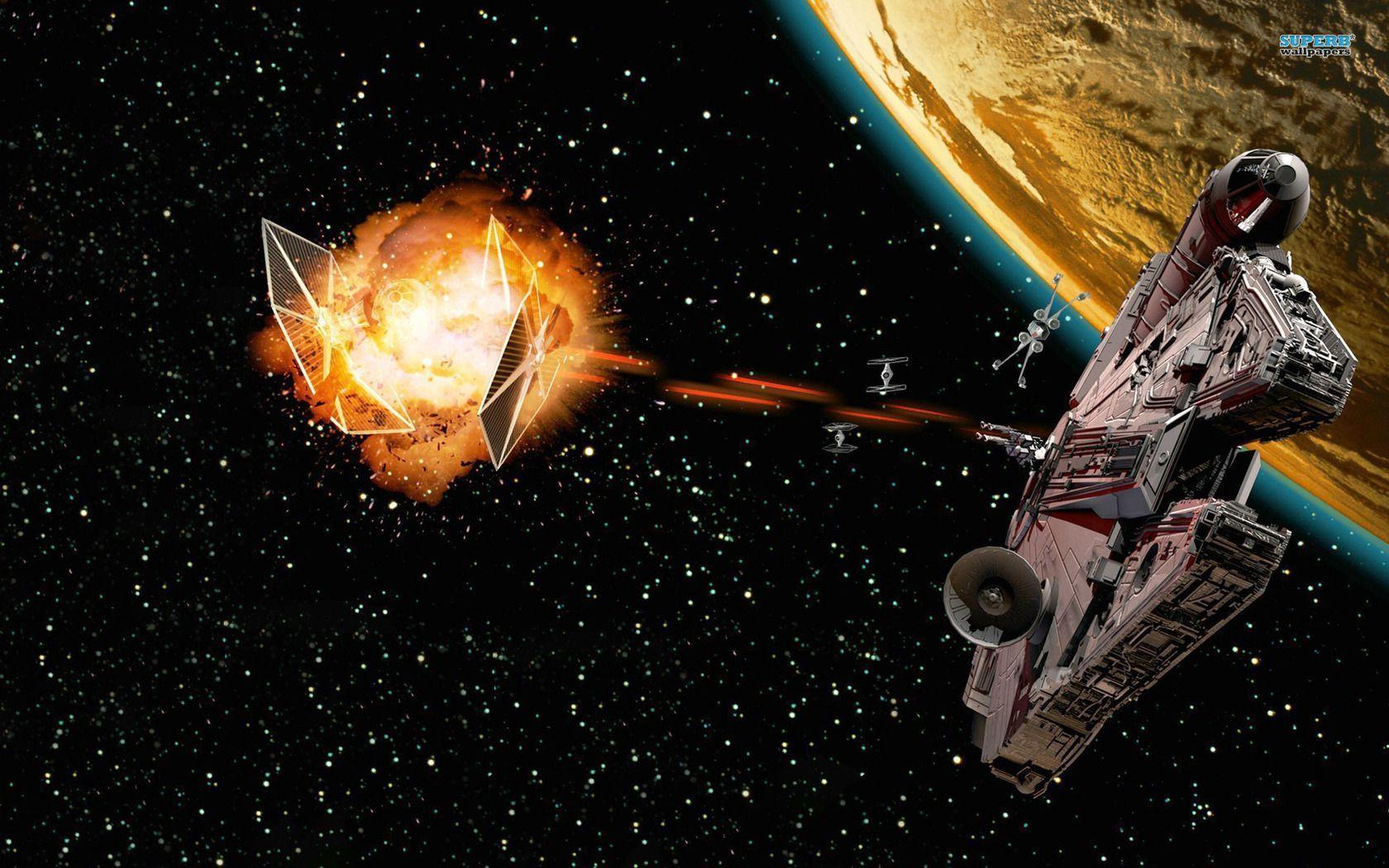 Millenium Falcon Wallpapers Wallpaper Cave