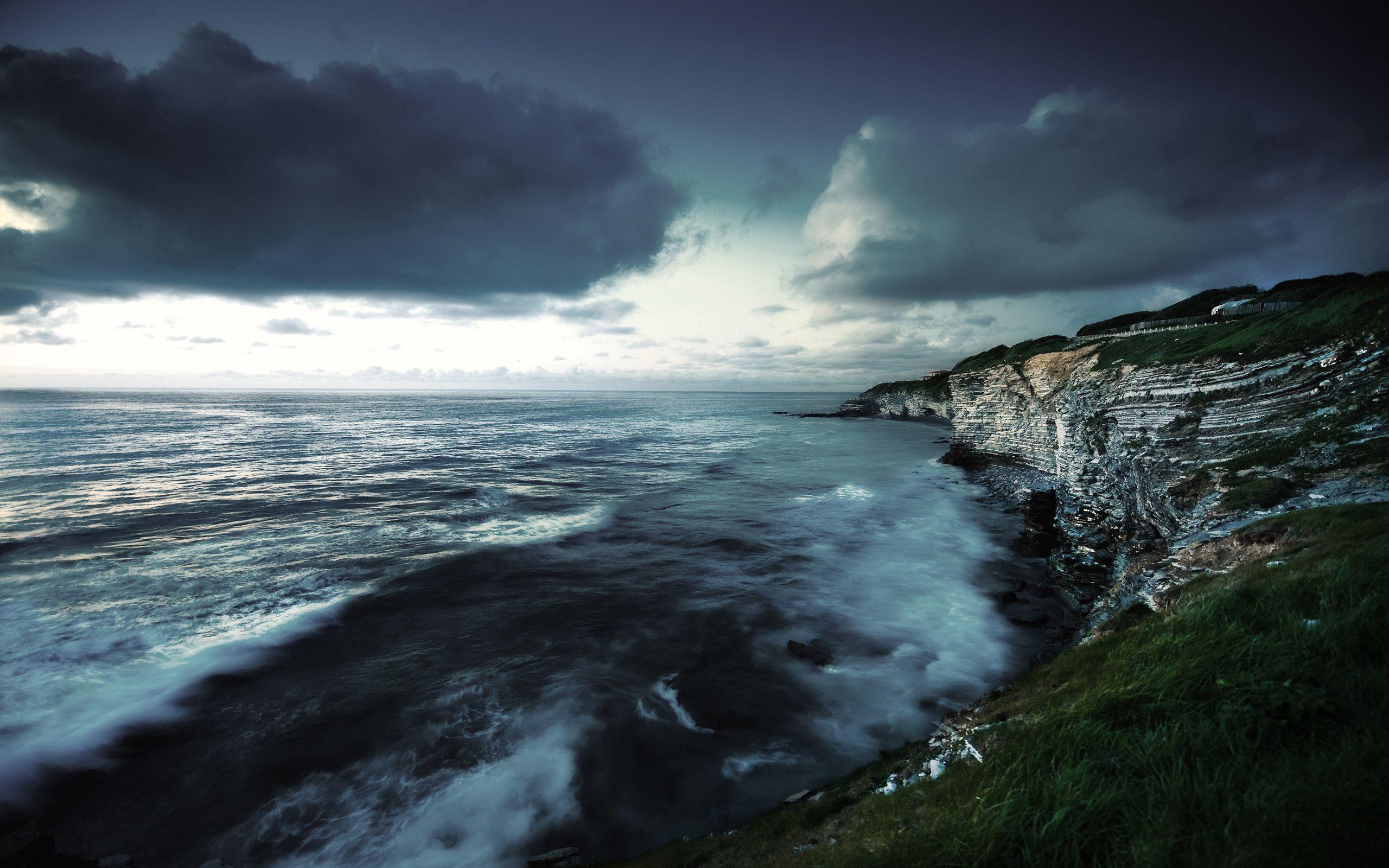 Stormy Ocean Wallpapers Wallpaper Cave