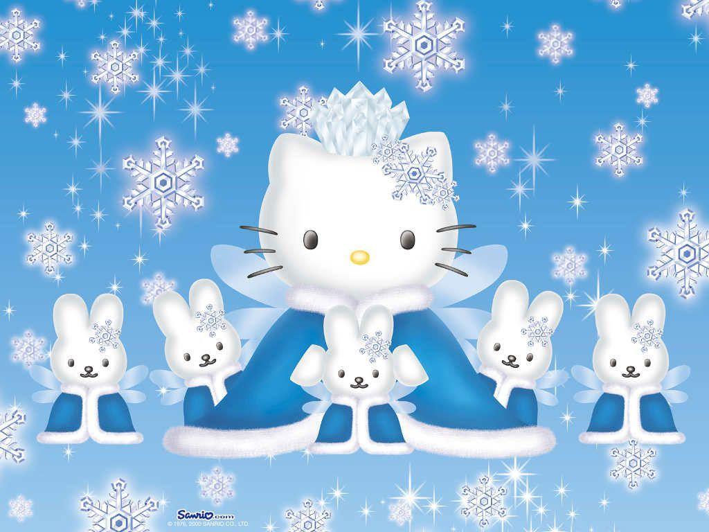 Hello Kitty Winter Wallpapers Wallpaper Cave