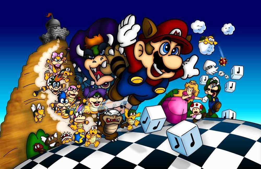 Super Mario 3 Wallpapers Wallpaper Cave
