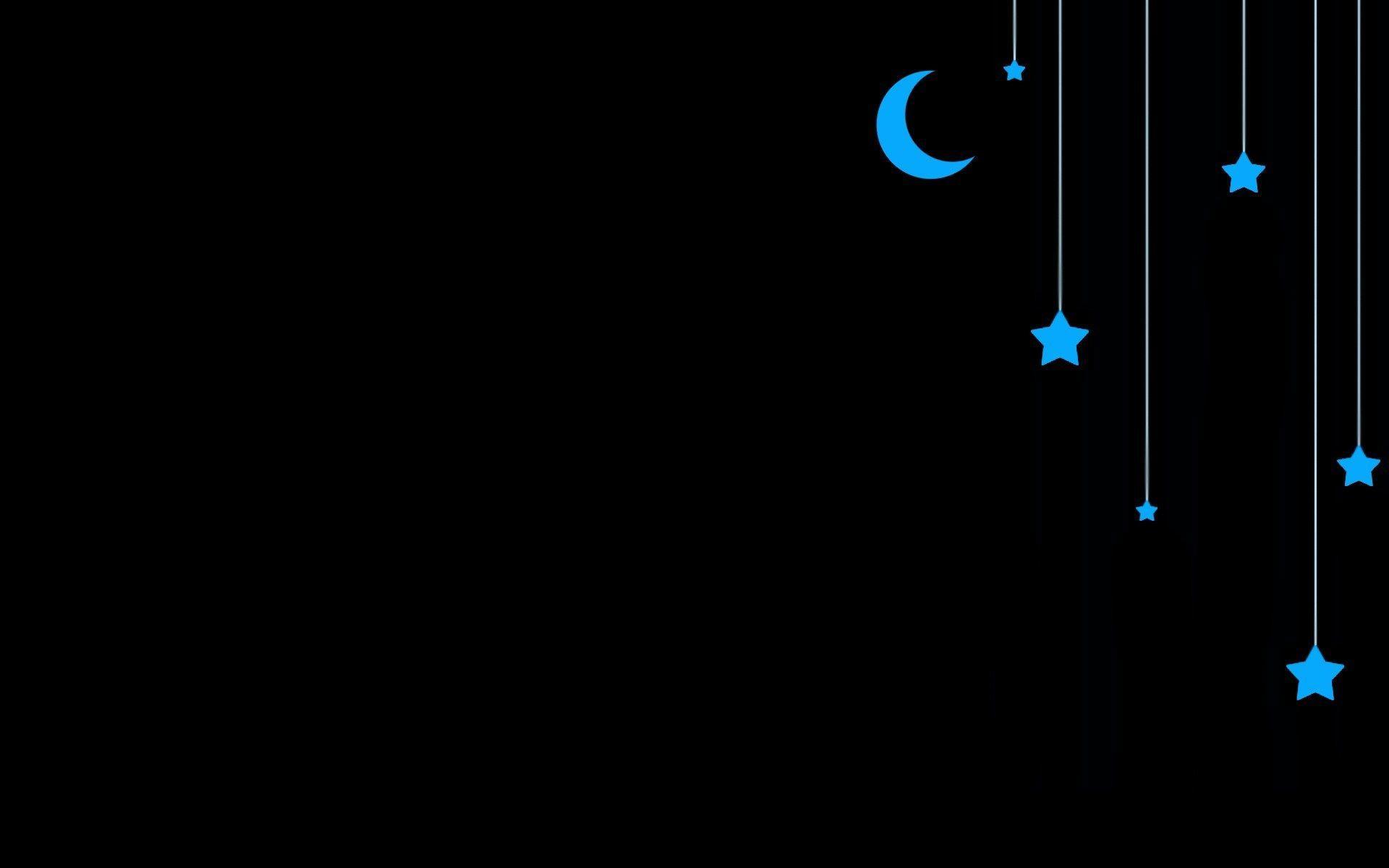 Moon And Stars Backgrounds Wallpaper Cave