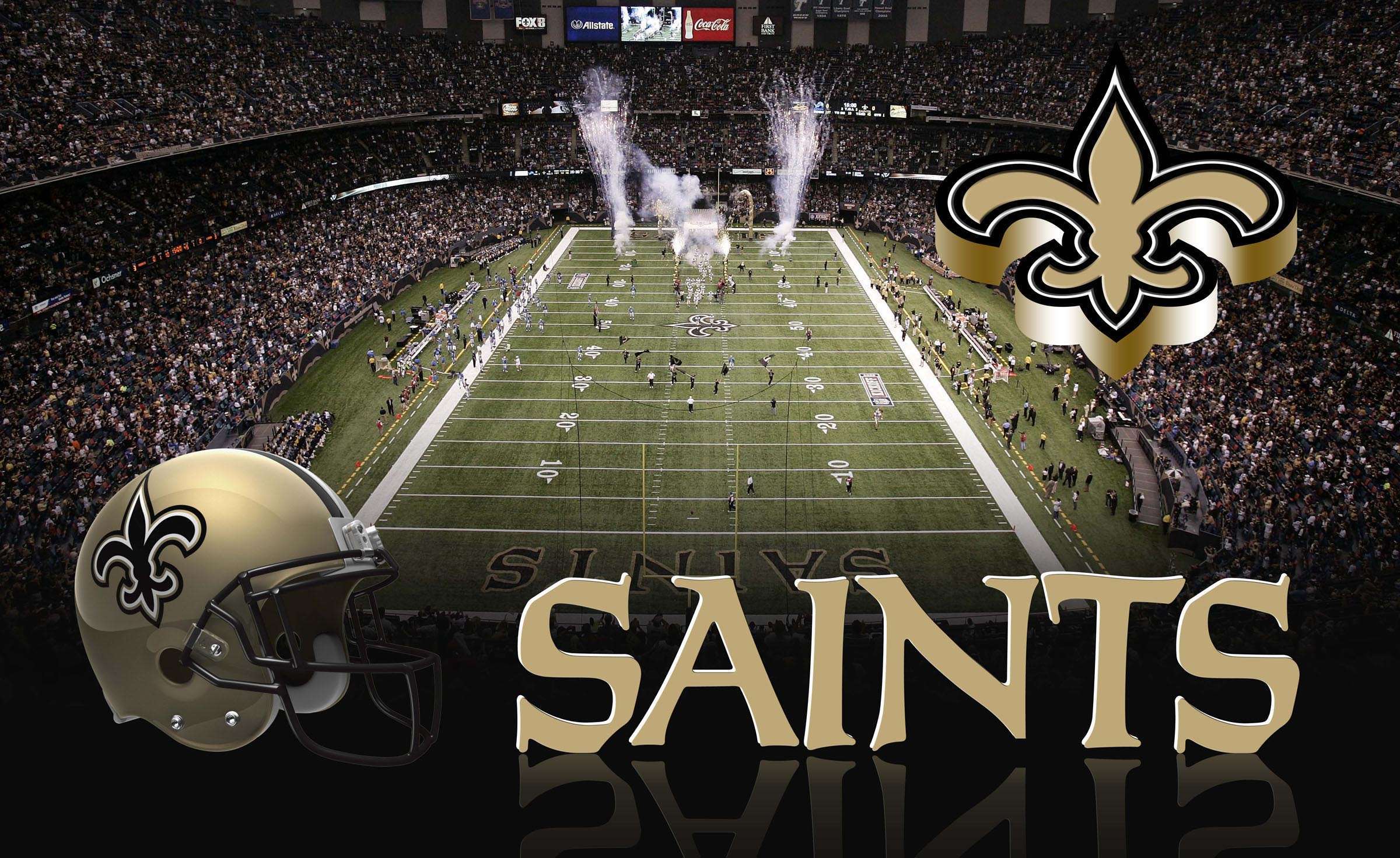 New Orleans Saints Desktop Wallpapers Wallpaper Cave