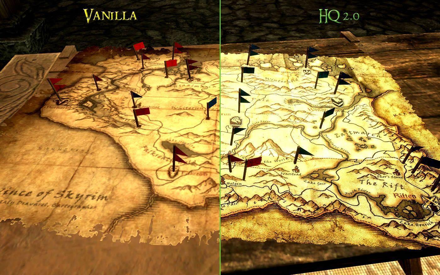 Skyrim Map Wallpapers Wallpaper Cave