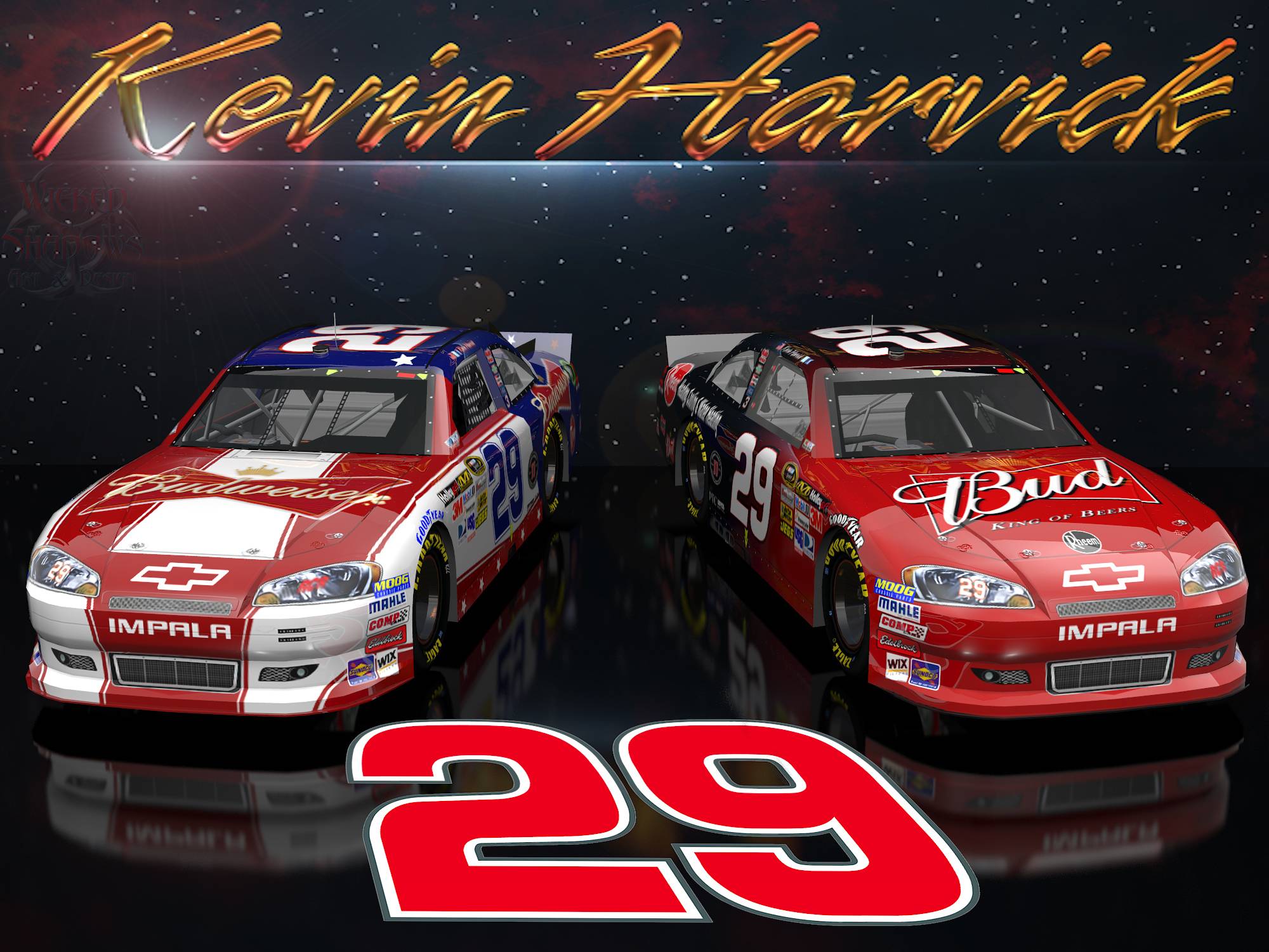 Kevin Harvick Wallpapers Wallpaper Cave