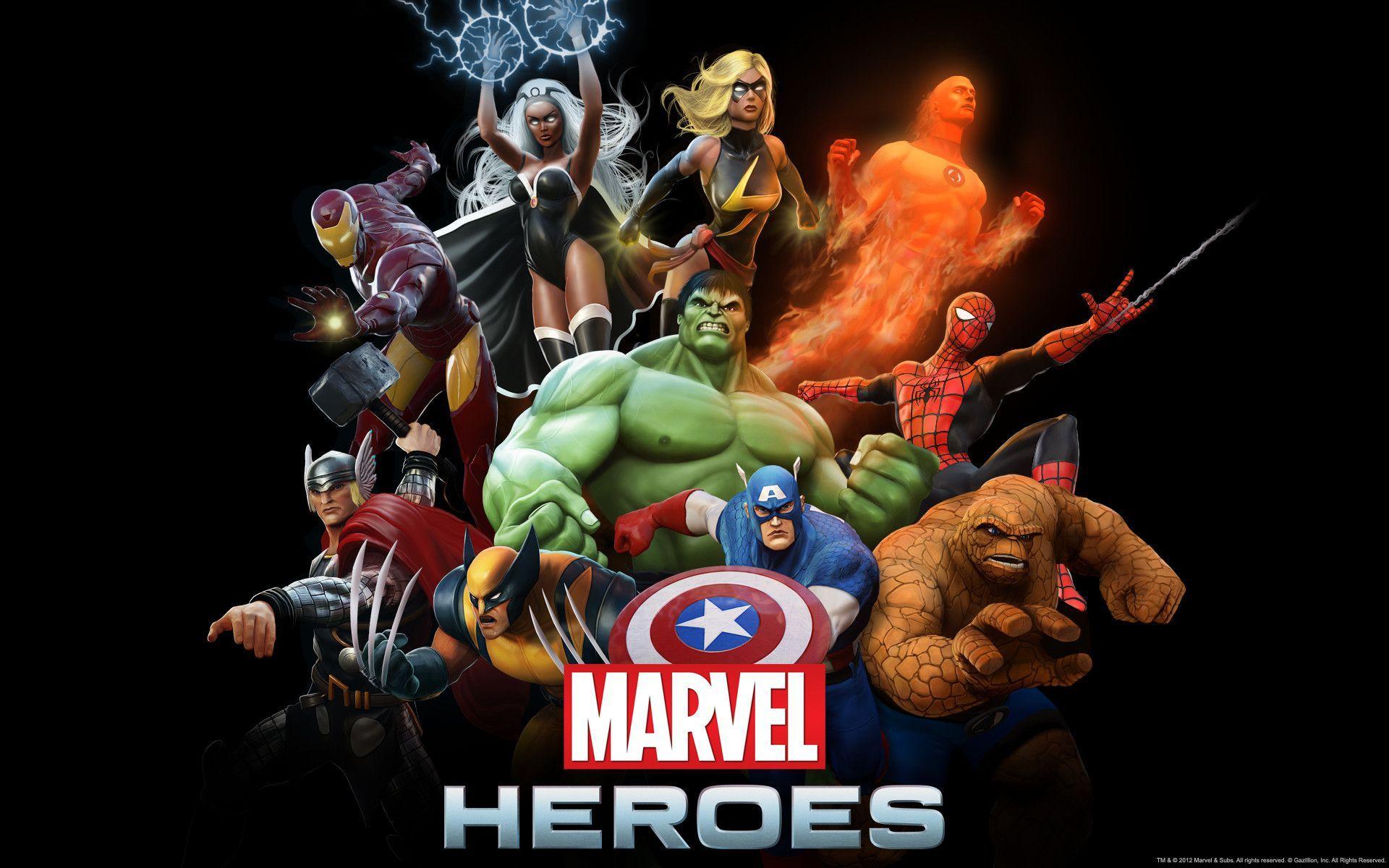 TOP 100 MARVEL HEROES YouTube