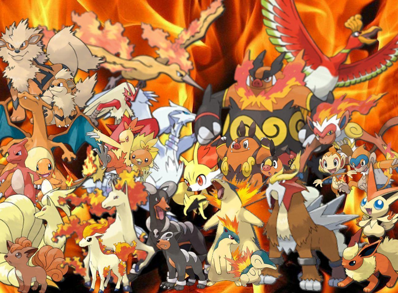 Fire Pokémon Wallpapers Wallpaper Cave