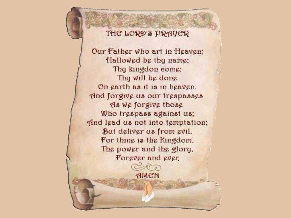 Lords Prayer Wallpapers Wallpaper Cave