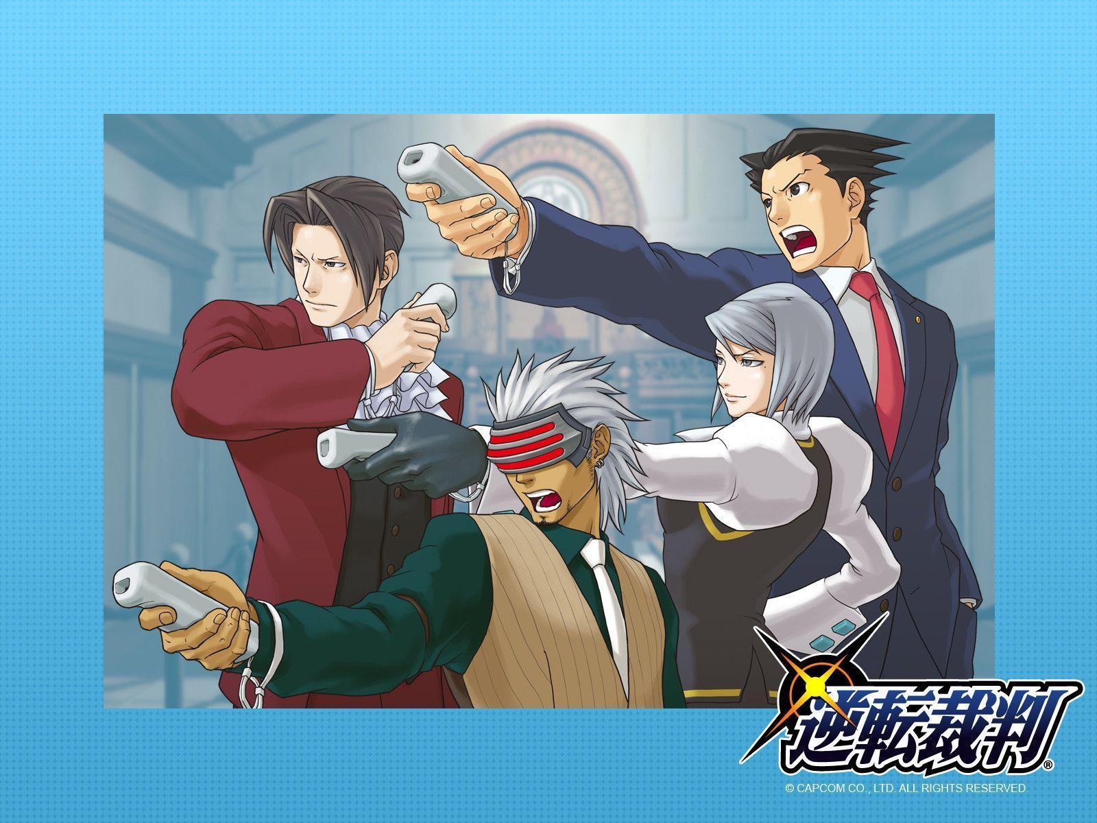 Ace Attorney Wallpapers Wallpaper Cave