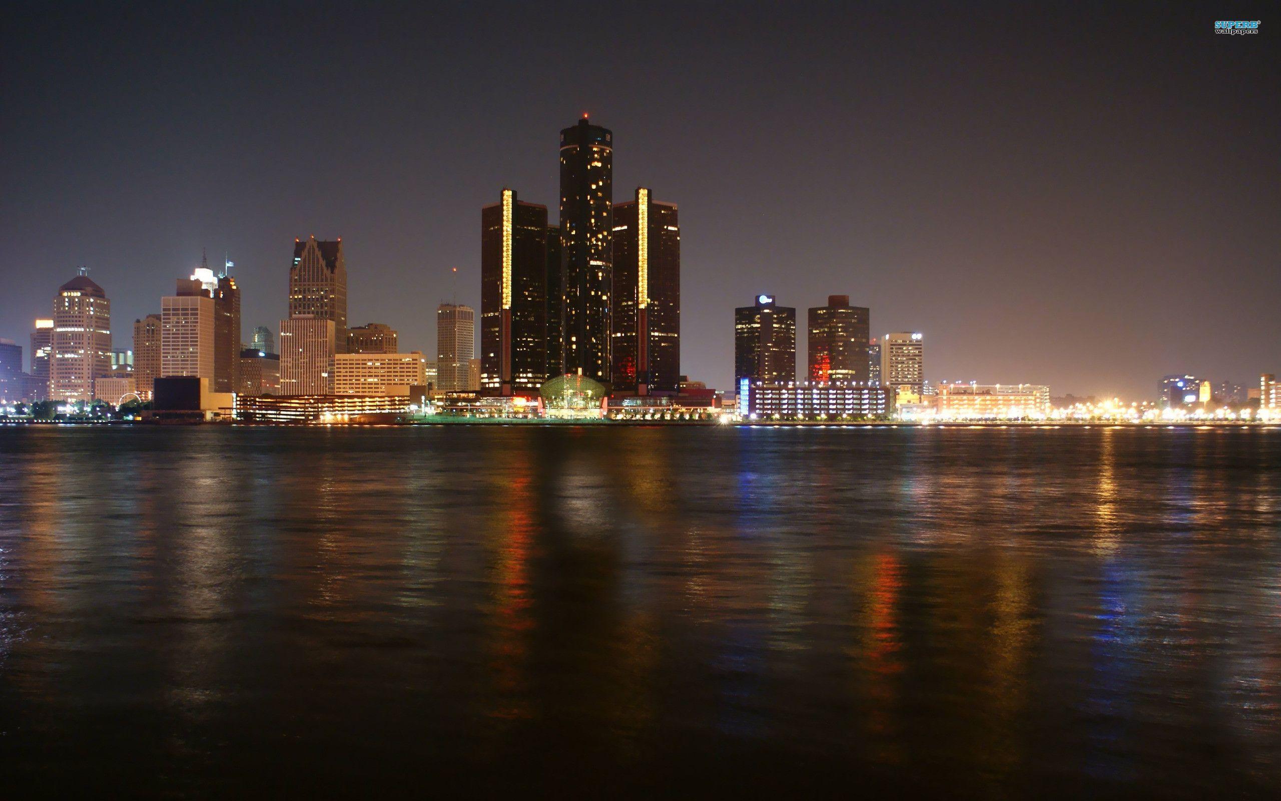 Downtown Detroit Wallpaper