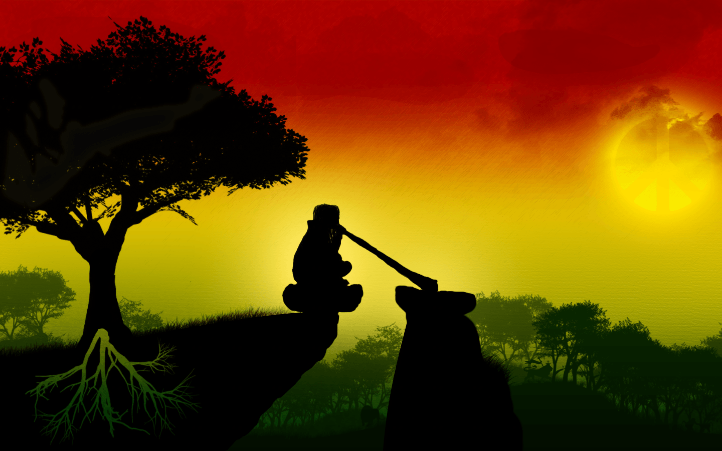 Rasta Lion Wallpapers Wallpaper Cave