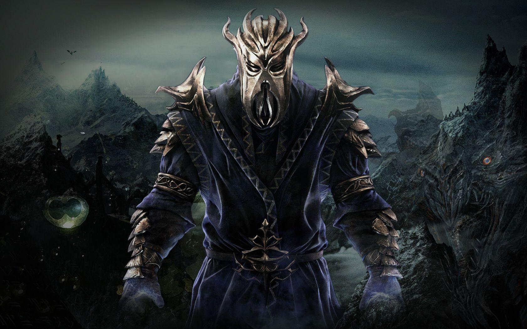 Skyrim Dragonborn Wallpapers Wallpaper Cave