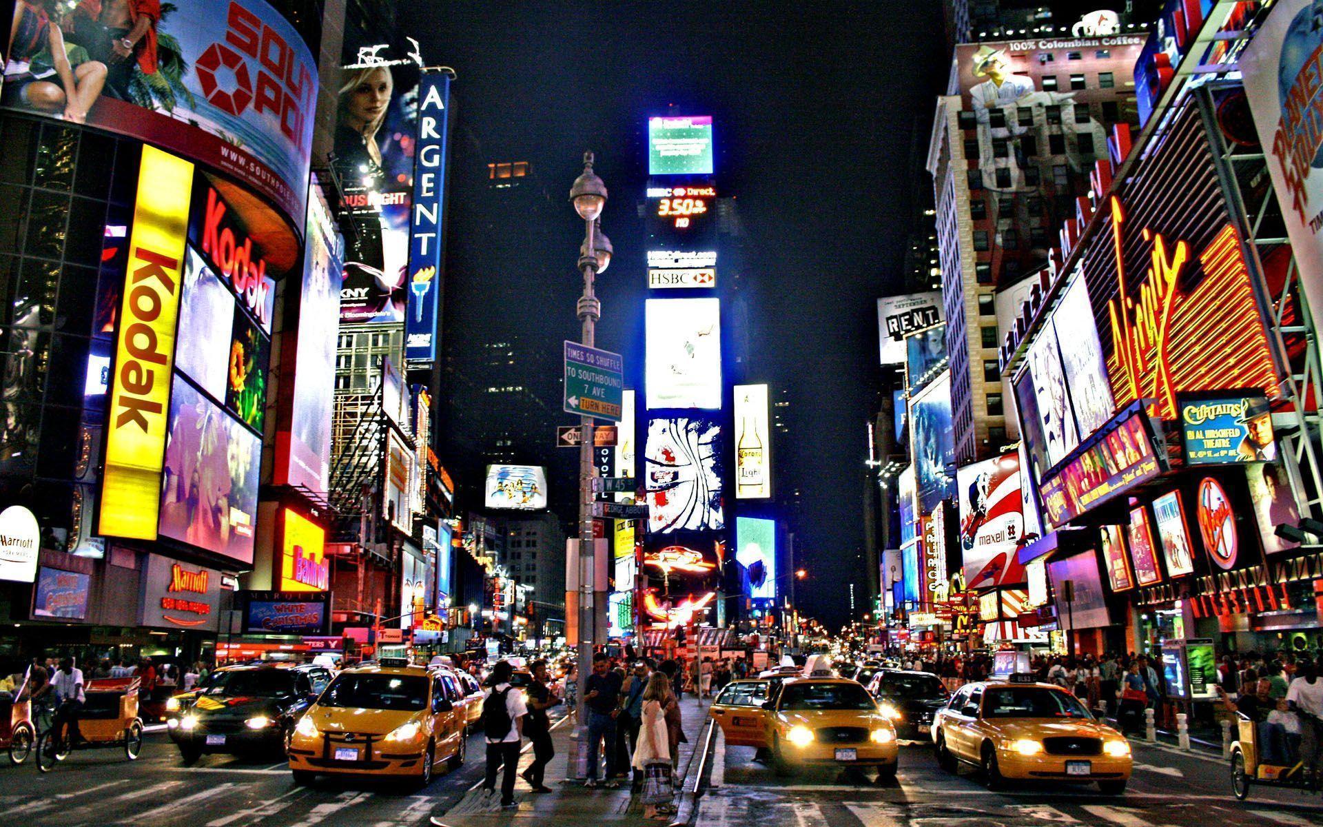 Times Square Wallpapers Wallpaper Cave
