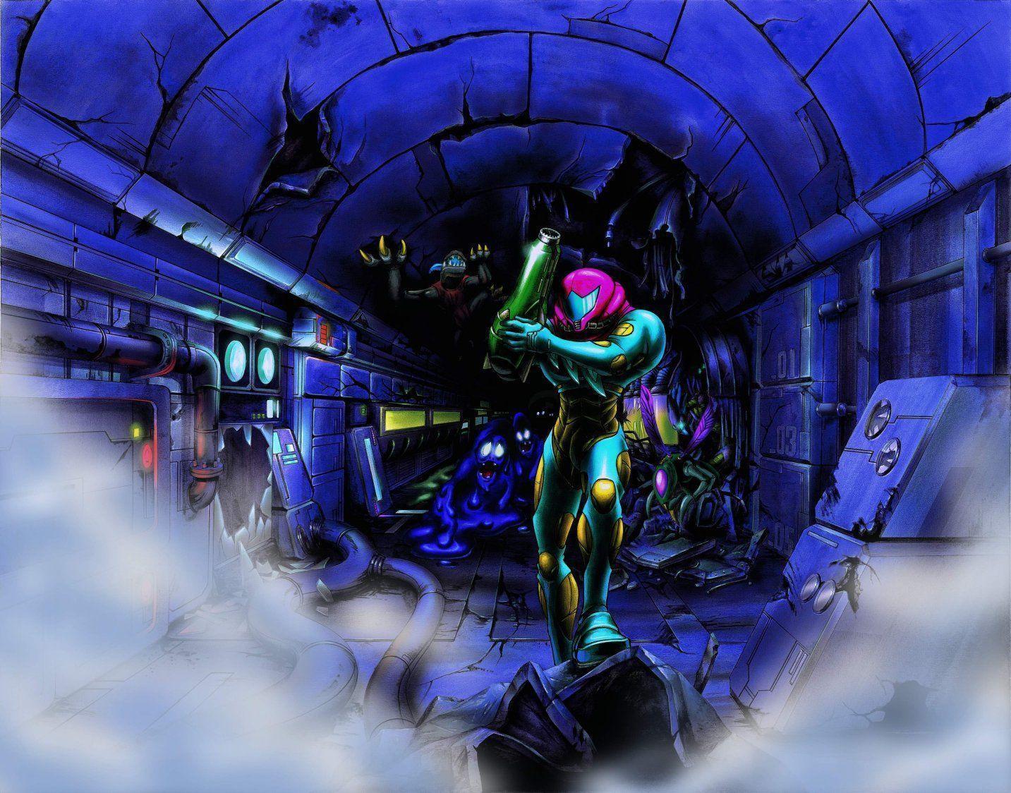 Metroid Wallpapers Wallpaper Cave