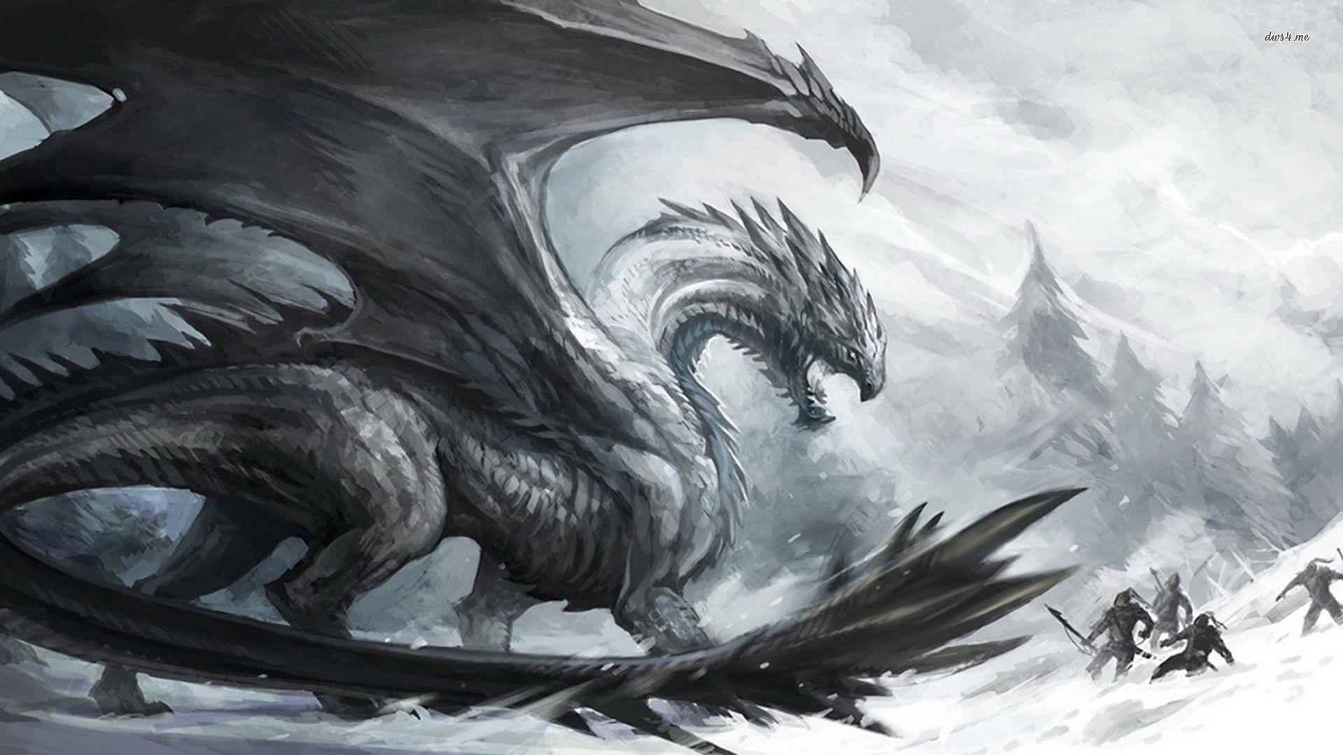 Ice Dragon Wallpapers Wallpaper Cave