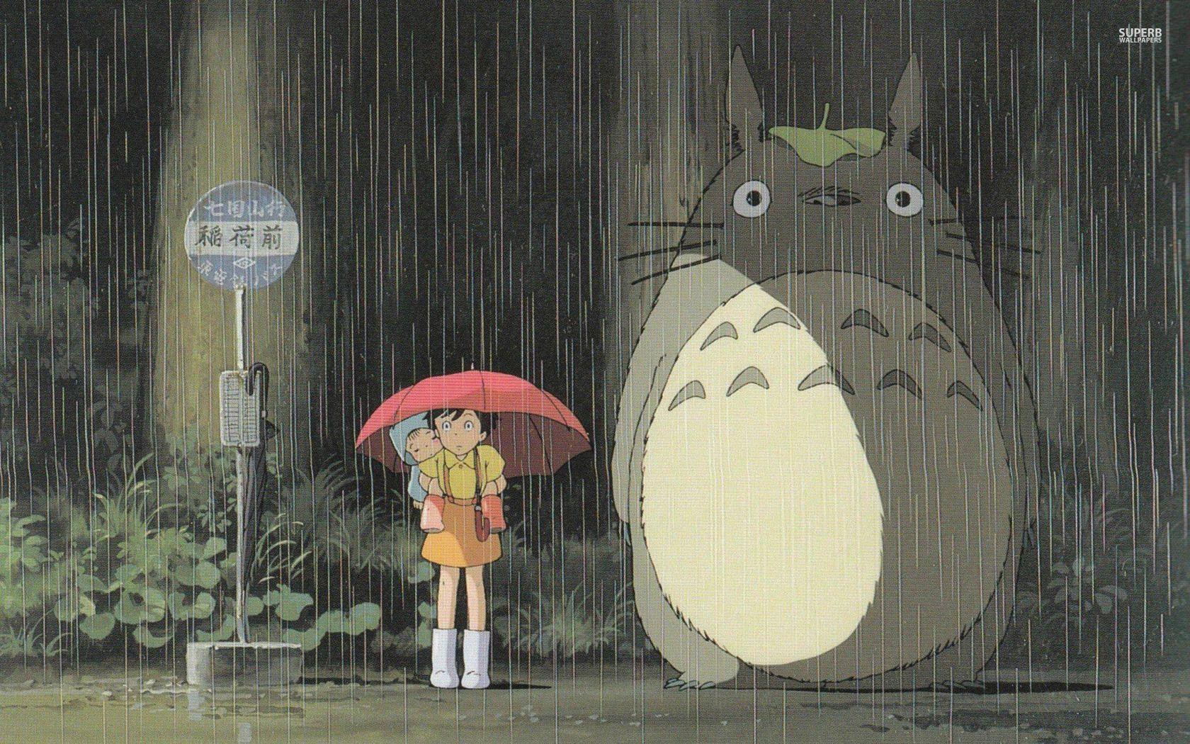 My Neighbor Totoro Wallpapers Wallpaper Cave