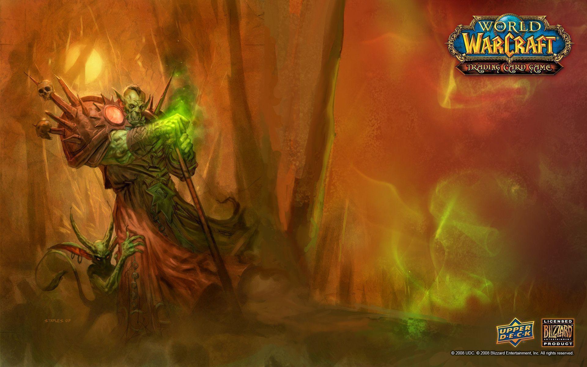 World Of Warcraft Warlock Wallpapers Wallpaper Cave